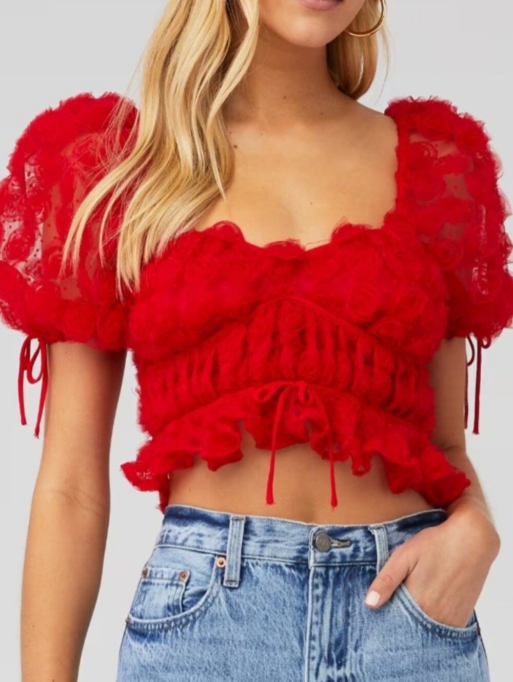 For Love And Lemons Cropped Top